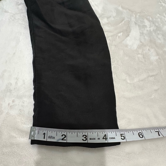 Lauren Ralph Lauren 100% Silk  Black Formal Blazer Tailored Design size 2 Petite - Picture 10 of 15